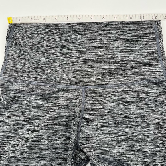 Papaya Active Leggings Marled Gray Silky Smooth 7/8” Length Size Large - Picture 5 of 7